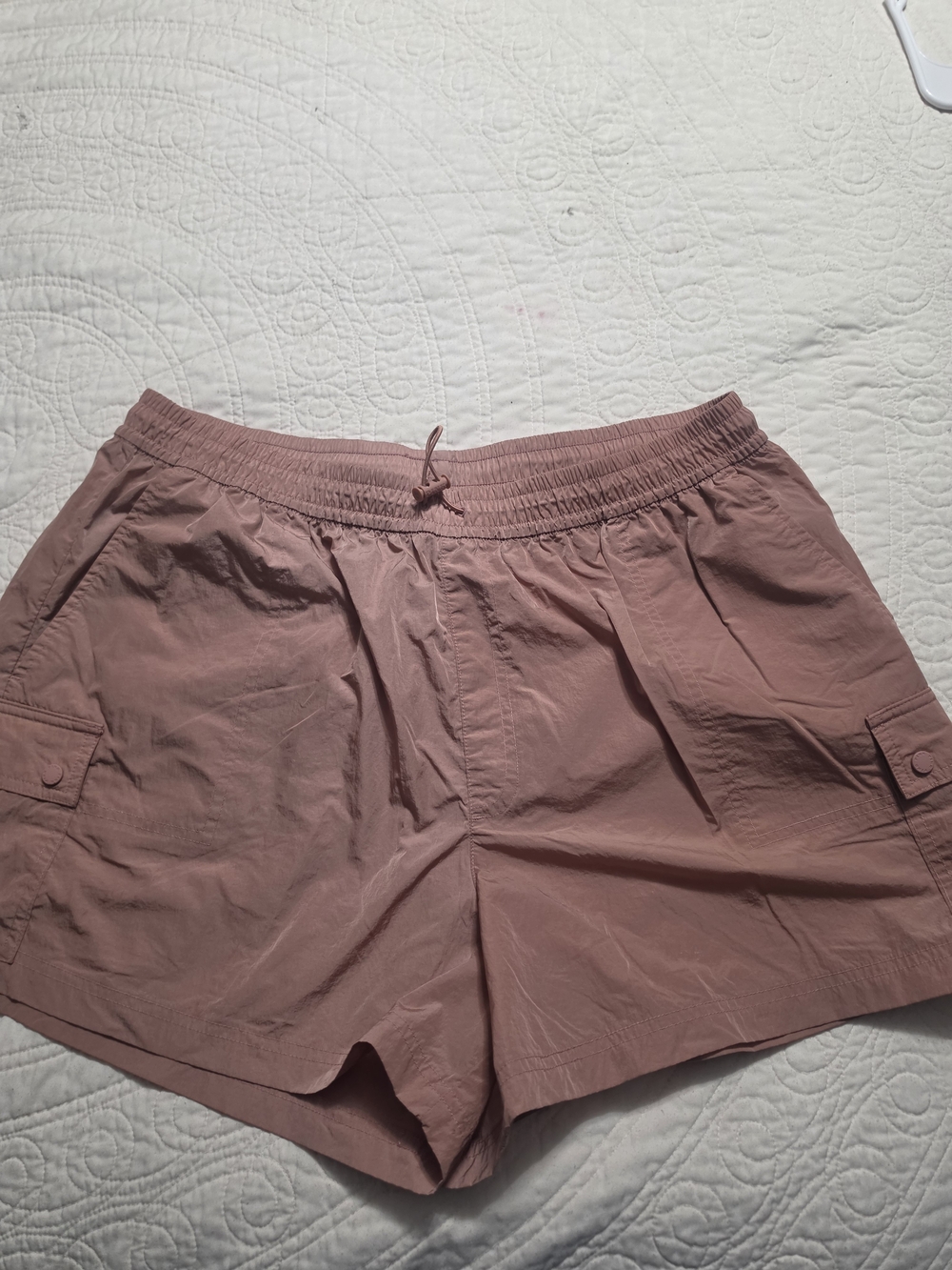 PINK Victoria's Secret Womens Cargo Shorts in Mauve Pink